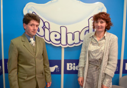 Jedni z najwiekszych dostawców mleka: Wanda i Bogumił Pejcho