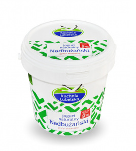 Jogurt naturalny Nadbużański 1kg - Kuchnia Lubelska