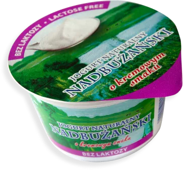 Jogurt naturalny Nadbużański bez laktozy 200 g