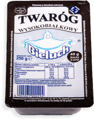 Twaróg Bieluch Wysokobiałkowy  